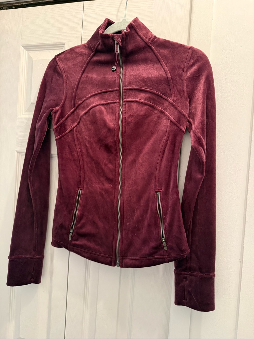 lululemon athletica Plum Zip-Up Bomber Jacket